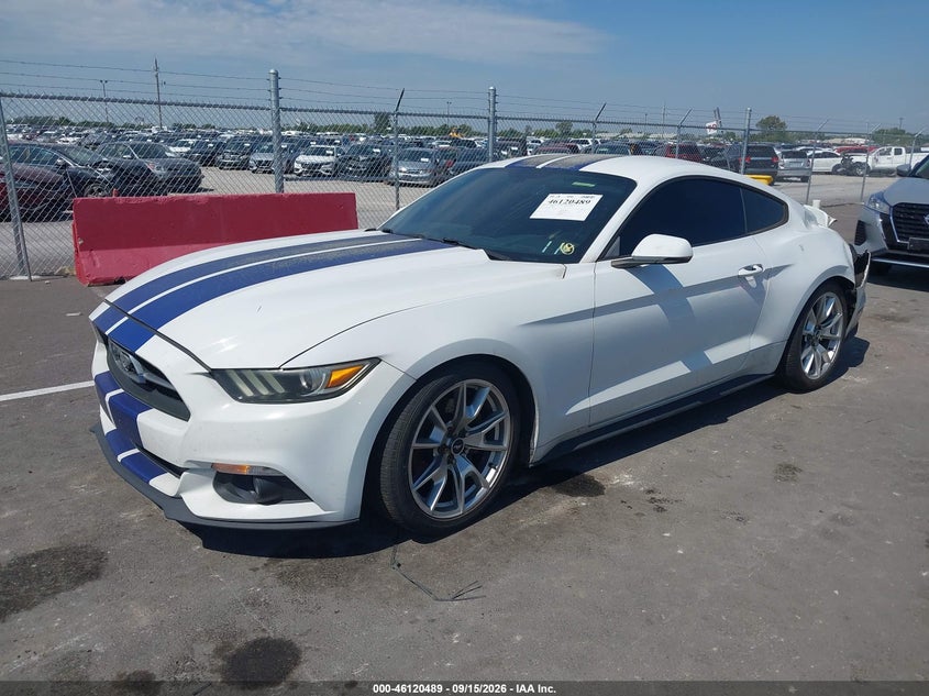 Vin: 1fa6p8th1f5318779, lot: 46620209, ford mustang ecoboost 20152