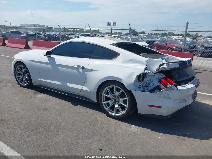 Vin: 1fa6p8th1f5318779, lot: 46620209, ford mustang ecoboost 20153