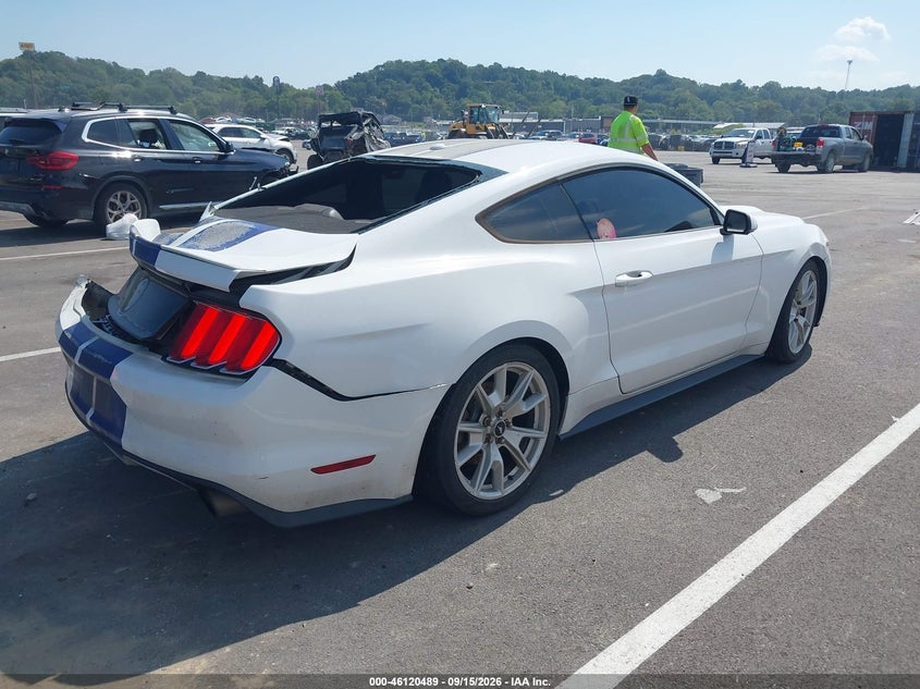 Vin: 1fa6p8th1f5318779, lot: 46620209, ford mustang ecoboost 20154