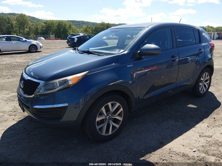 Vin: kndpbcac6g7802511, lot: 46620225, kia sportage lx 20162