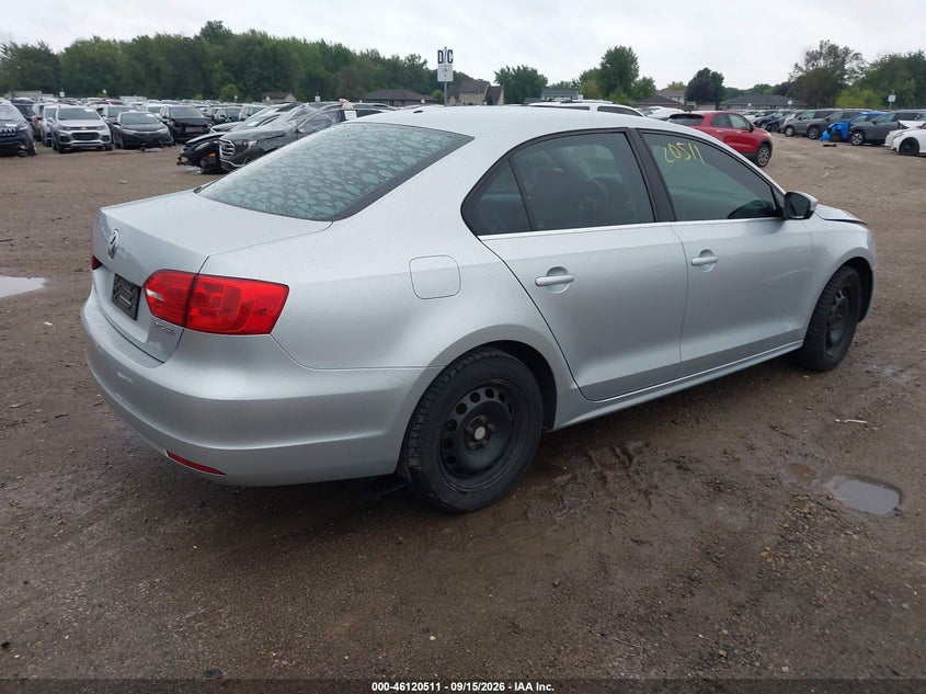 Vin: 3vwdp7aj8dm419808, lot: 46620231, volkswagen jetta 2.5l se 20134