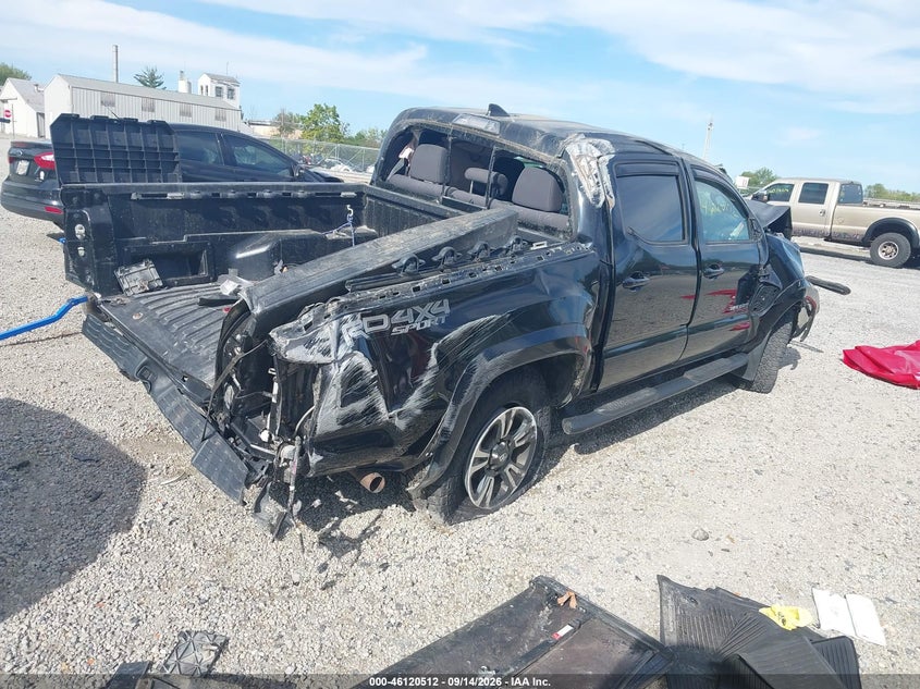Vin: 3tmcz5an5jm130168, lot: 46620232, toyota tacoma trd sport 20184