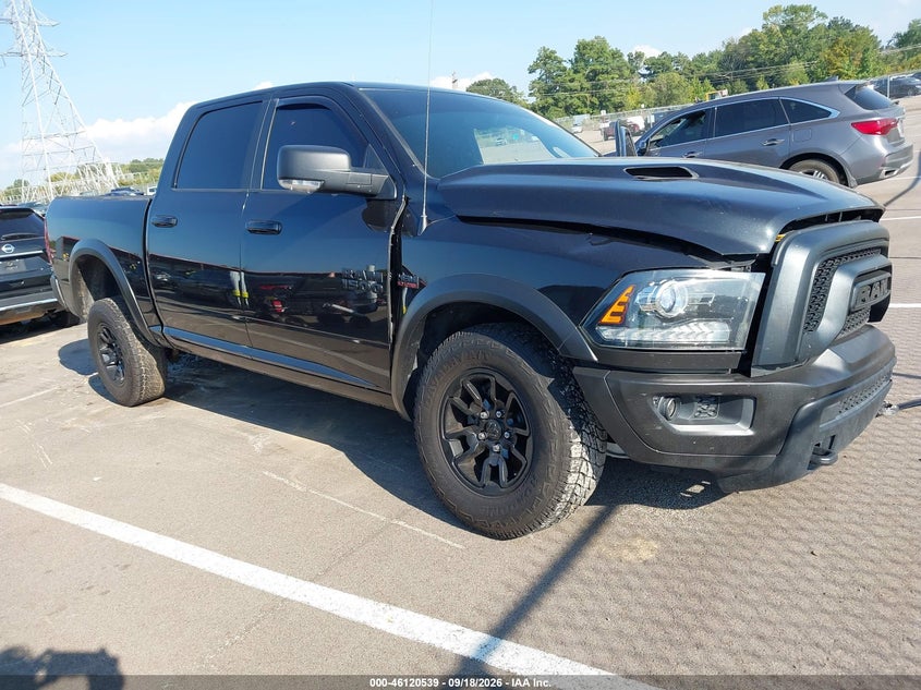 Vin: 1c6rr7yt0js236262, lot: 46620259, ram 1500 rebel  4x4 5'7 box 2018 img_1