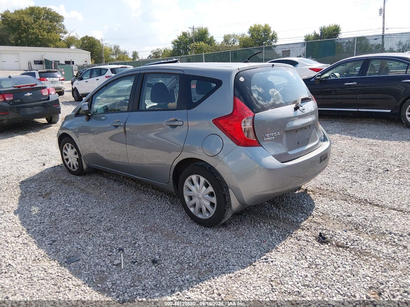Vin: 3n1ce2cp4el404676, lot: 46620300, nissan versa note s plus 20143