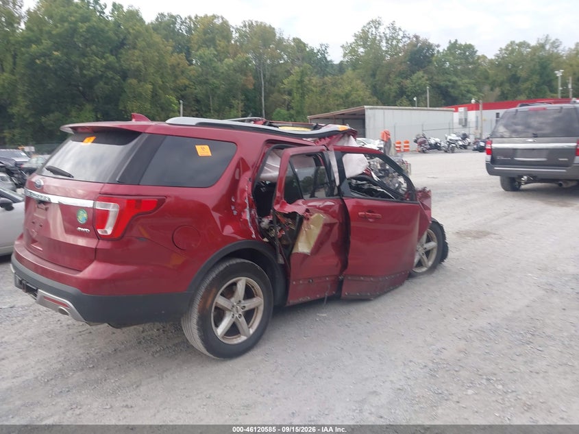 Vin: 1fm5k8d86ggb57348, lot: 46620305, ford explorer xlt 20164