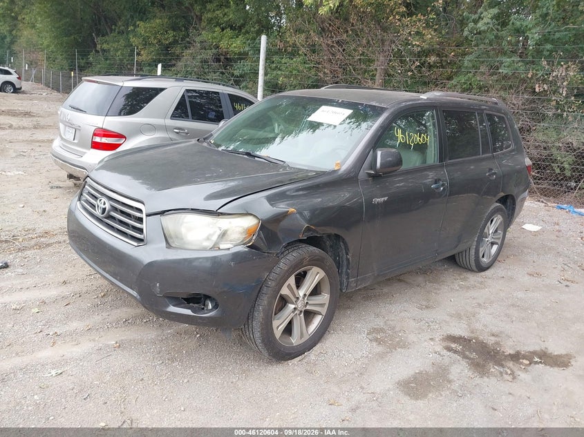 2009 TOYOTA HIGHLANDER auction photo 2
