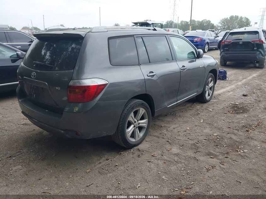 2009 TOYOTA HIGHLANDER auction photo 4