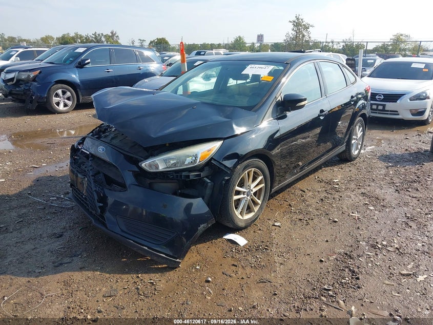 Vin: 1fadp3f28gl250463, lot: 46620337, ford focus se 20162