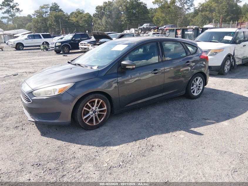 Vin: 1fadp3k26gl369988, lot: 46620359, ford focus se 20162