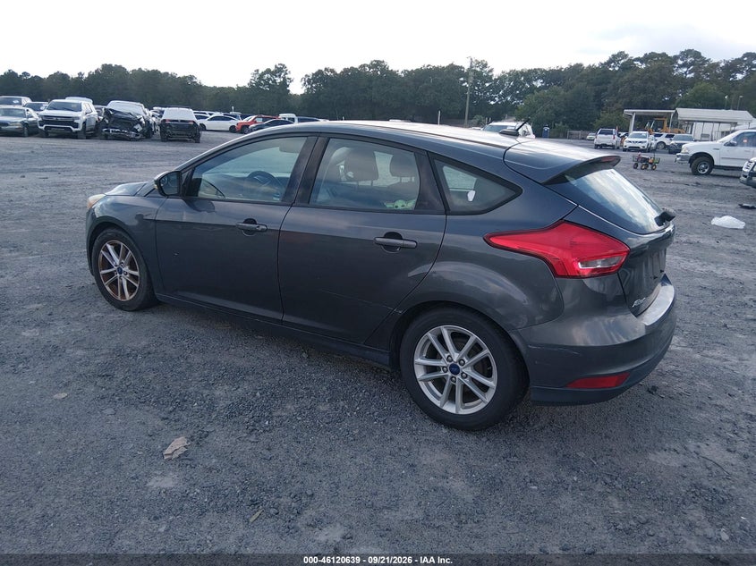 Vin: 1fadp3k26gl369988, lot: 46620359, ford focus se 20163