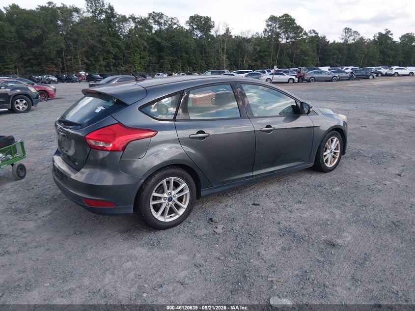 Vin: 1fadp3k26gl369988, lot: 46620359, ford focus se 20164