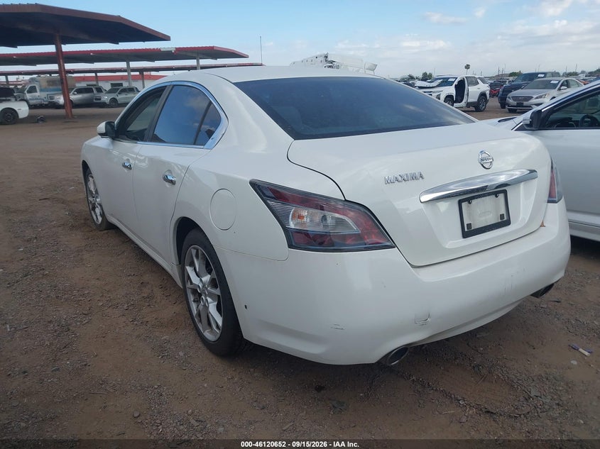 Vin: 1n4aa5ap1cc808425, lot: 46620372, nissan maxima 3.5 s 20123