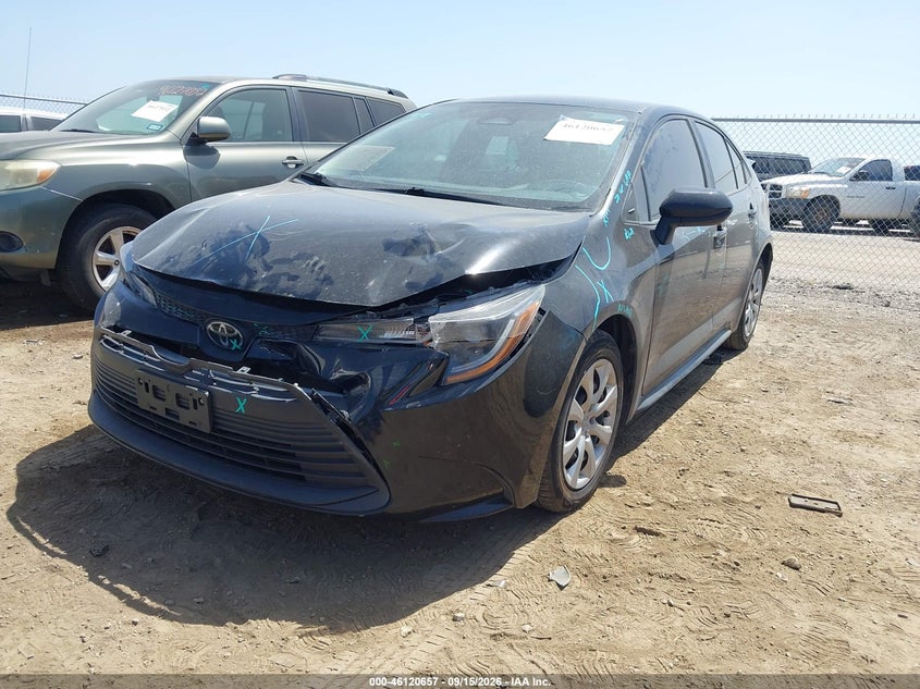 Vin: 5yfb4mde0pp057731, lot: 46620377, toyota corolla le 20232