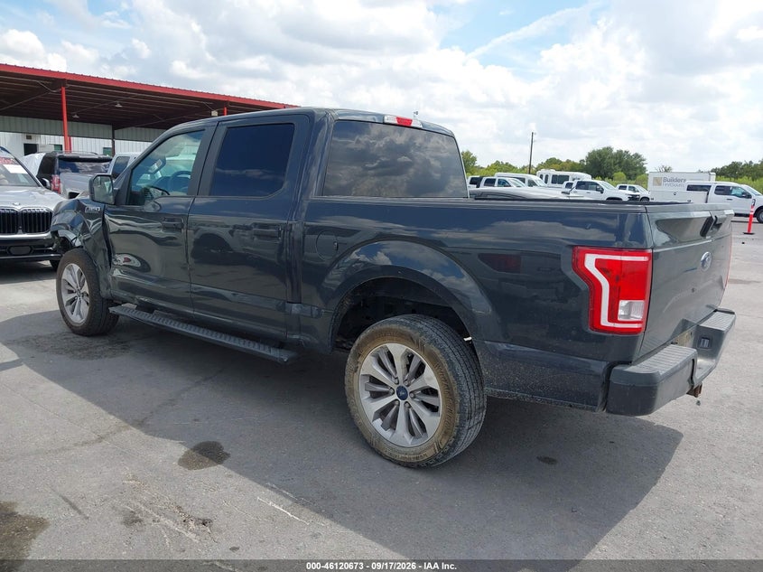 Vin: 1ftew1ef0hkd56648, lot: 46620393, ford f-150 xl 20173