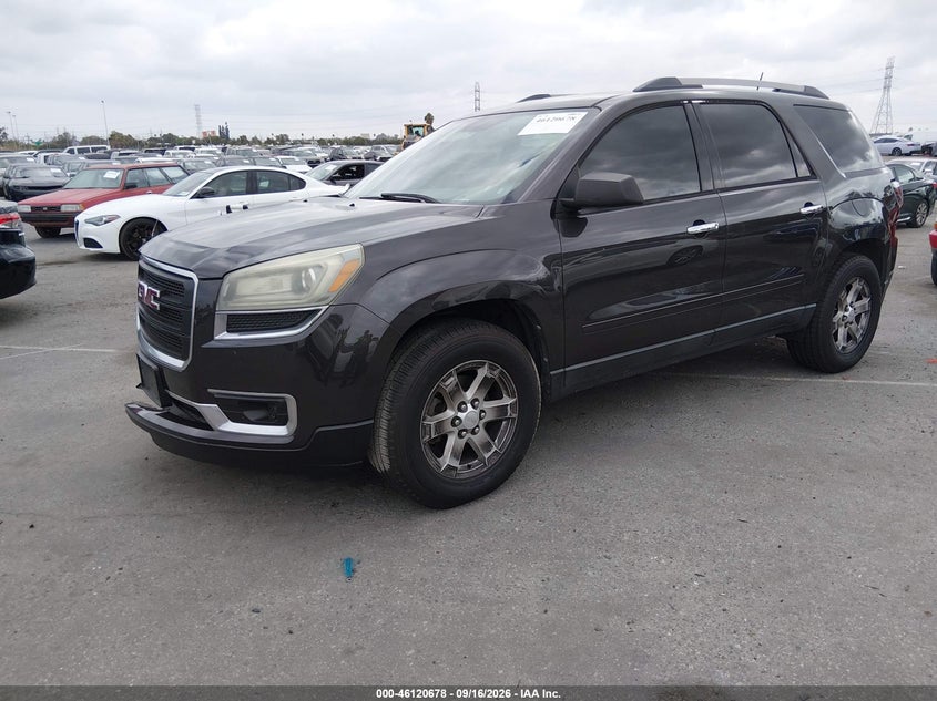 Vin: 1gkkrned7ej291917, lot: 46620398, gmc acadia sle-1 20142