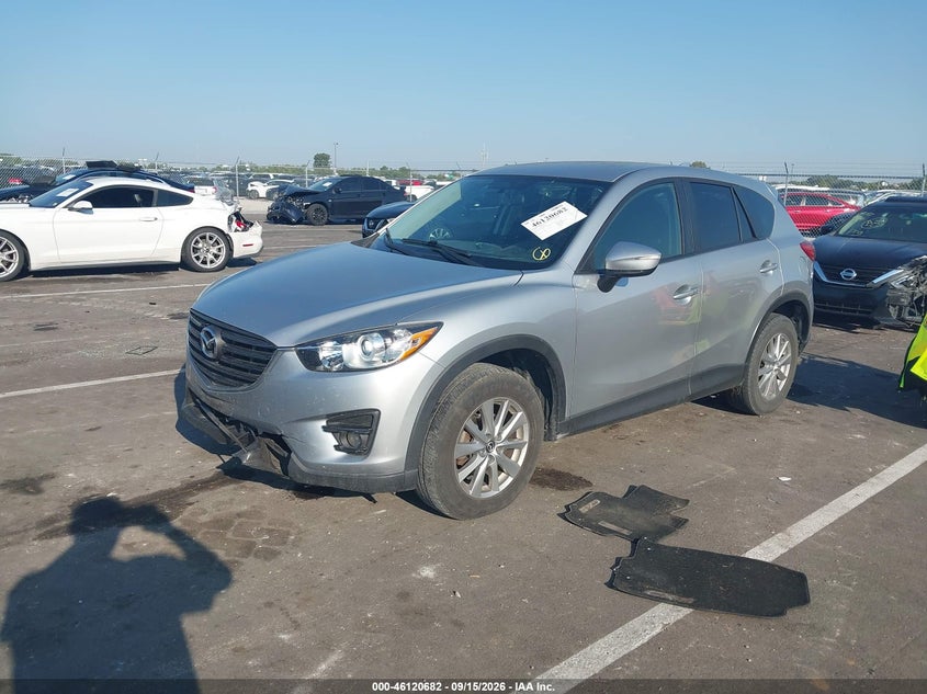 Vin: jm3ke2cy8g0918510, lot: 46620402, mazda cx-5 touring 20162