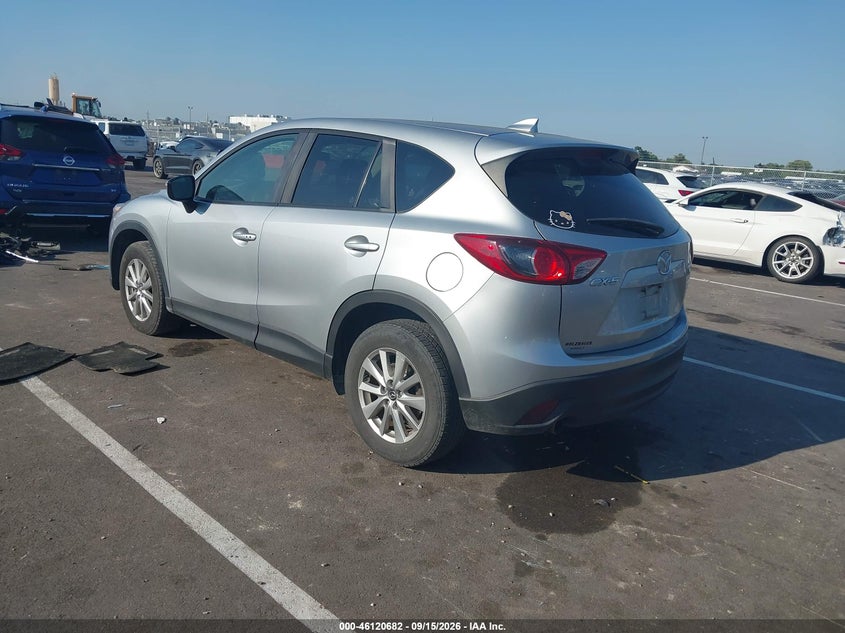 Vin: jm3ke2cy8g0918510, lot: 46620402, mazda cx-5 touring 20163