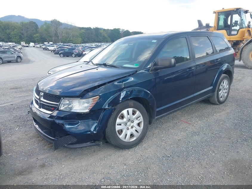 Vin: 3c4pdcab3ft719856, lot: 46620406, dodge journey american value pkg 20152