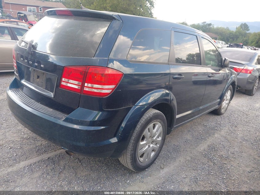 Vin: 3c4pdcab3ft719856, lot: 46620406, dodge journey american value pkg 20154