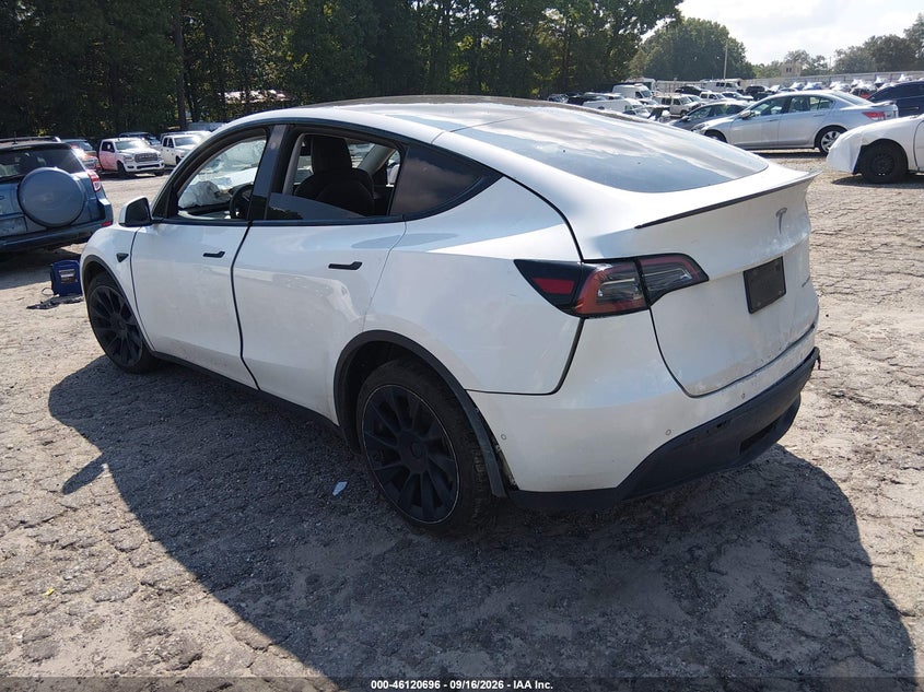 Vin: 7saygdeexnf427014, lot: 46620416, tesla model y long range dual motor all-wheel drive 20223