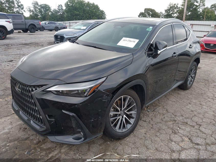 Vin: 2t2gdcaz0sc022067, lot: 46620418, lexus nx 250 premium 20252