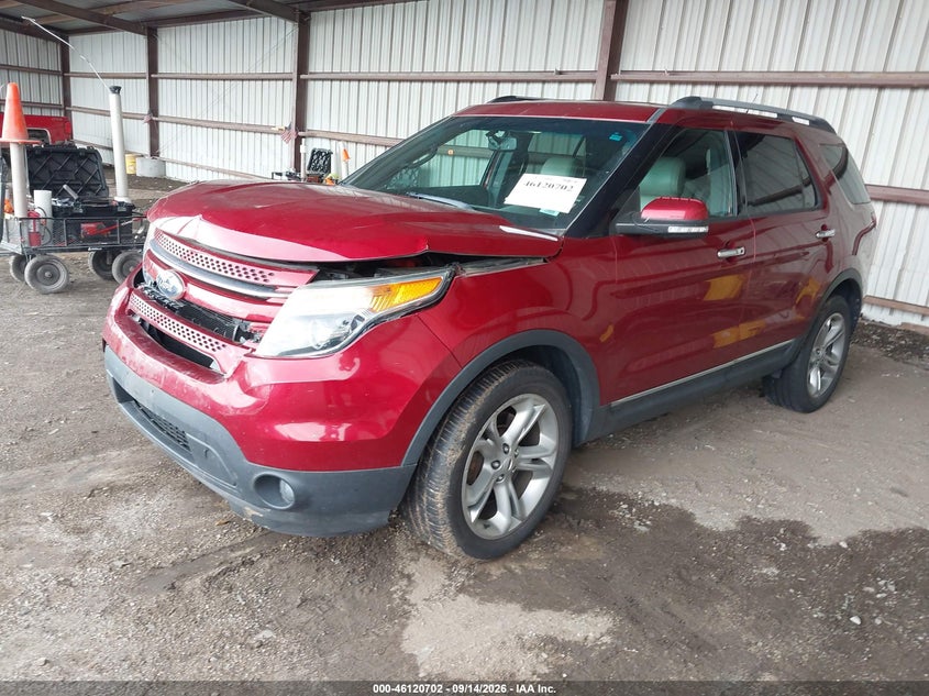 Vin: 1fm5k8f83fgc69990, lot: 46620422, ford explorer limited 20152
