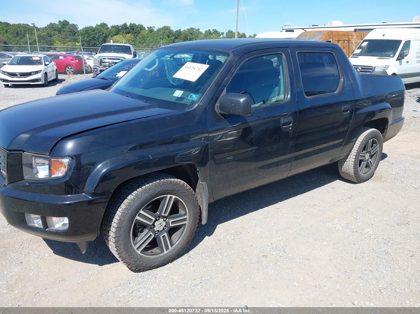 Vin: 5fpyk1f74db001299, lot: 46620452, honda ridgeline sport 20132