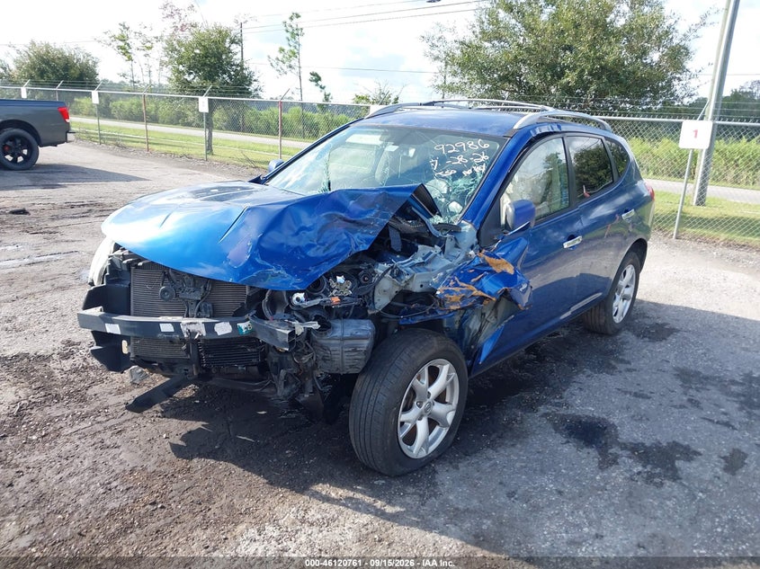 Vin: jn8as5mt8aw009659, lot: 46620481, nissan rogue sl 20102