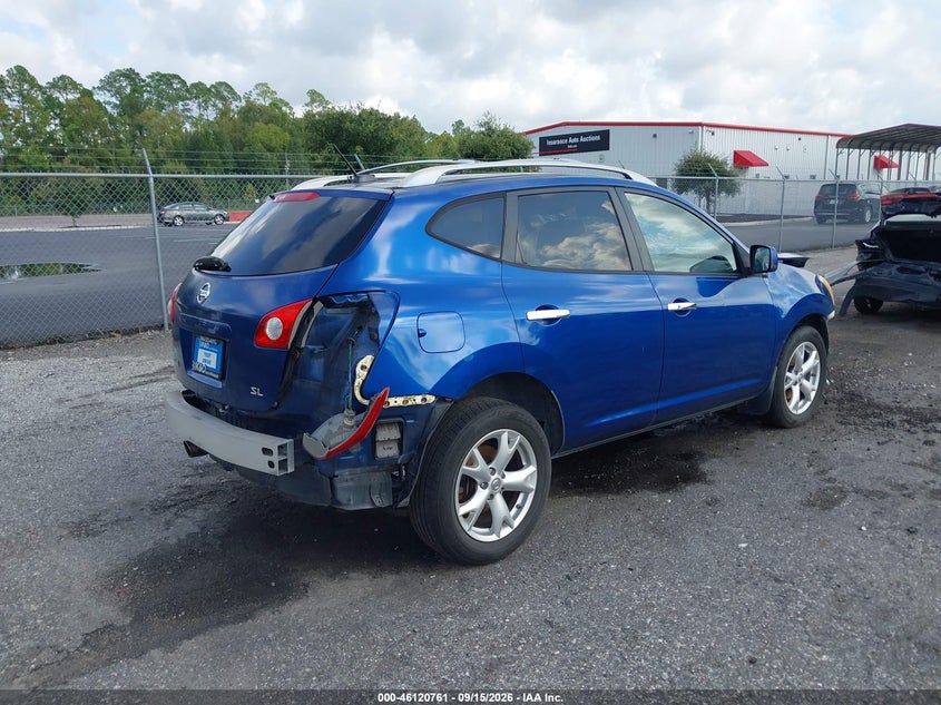 Vin: jn8as5mt8aw009659, lot: 46620481, nissan rogue sl 20104