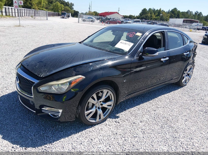 Vin: jn1by1ap7fm542428, lot: 46620492, infiniti q70 3.7 20152