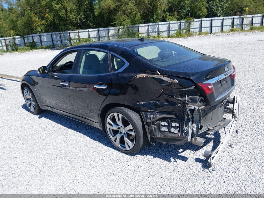 Vin: jn1by1ap7fm542428, lot: 46620492, infiniti q70 3.7 20153