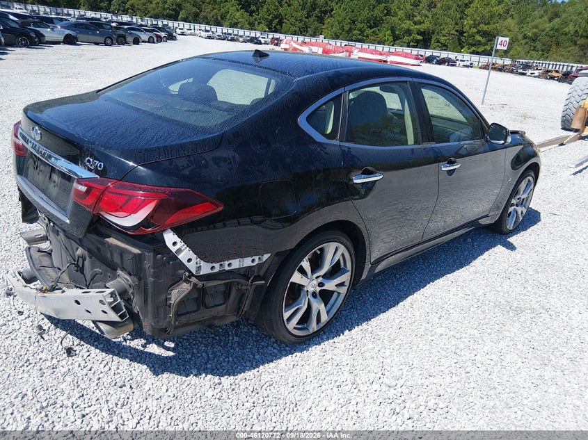Vin: jn1by1ap7fm542428, lot: 46620492, infiniti q70 3.7 20154