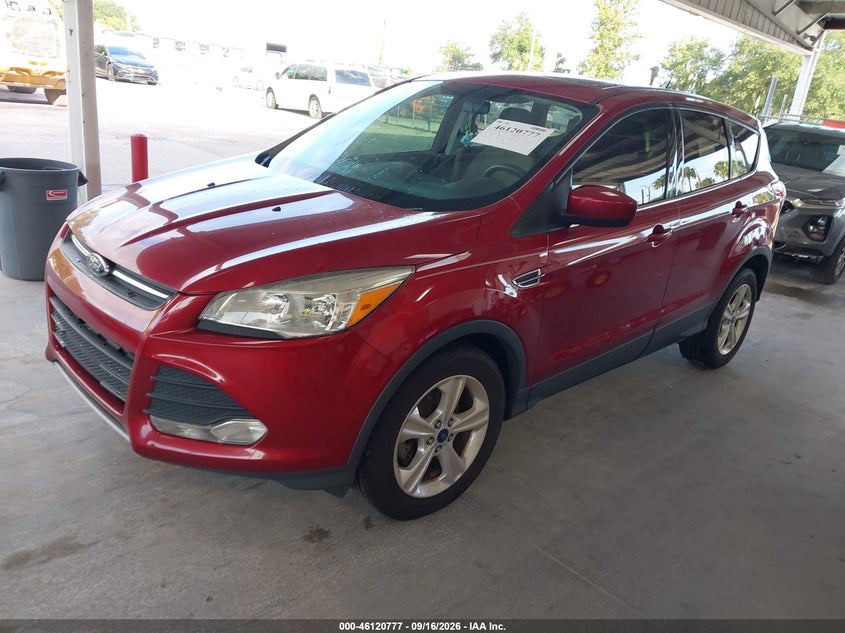 Vin: 1fmcu0gx4fua57531, lot: 46620496, ford escape se 20152