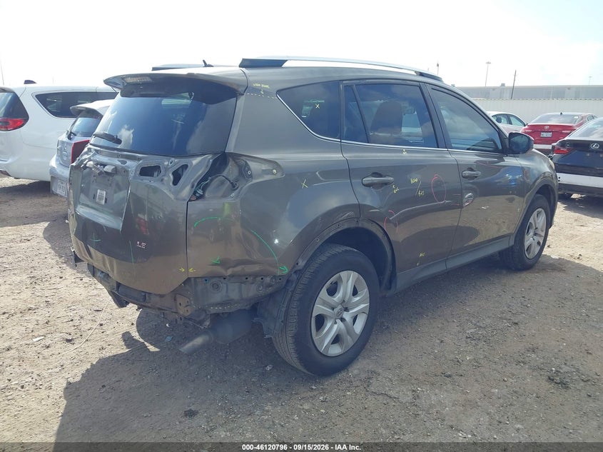 Vin: jtmzfrev2d5014103, lot: 46620515, toyota rav4 le 20134