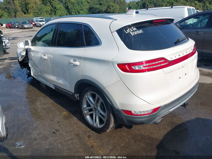 Vin: 5lmtj3dh2hul02186, lot: 46620543, lincoln mkc reserve 20173