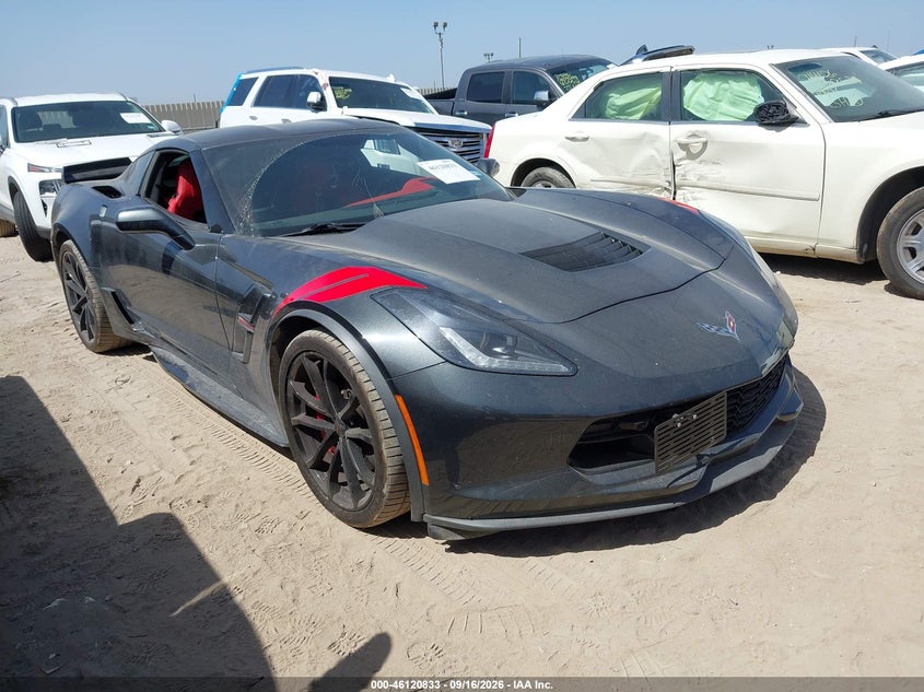 Vin: 1g1y12d74j5105107, lot: 46620553, chevrolet corvette grand sport 2018 img_1