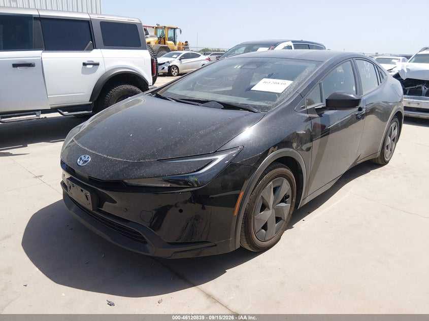 Vin: jtdacaau9s3049881, lot: 46620559, toyota prius le 20252