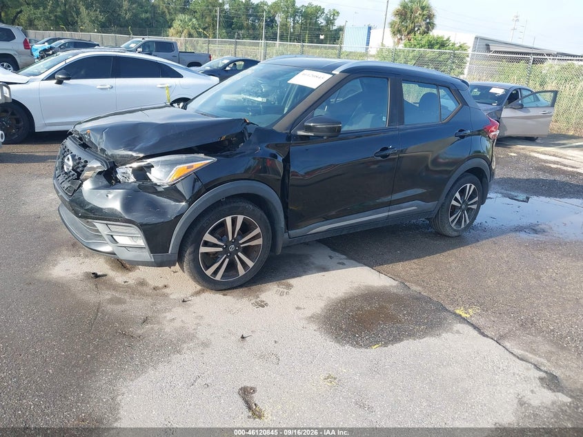 Vin: 3n1cp5cu5kl568841, lot: 46620565, nissan kicks sr 20192
