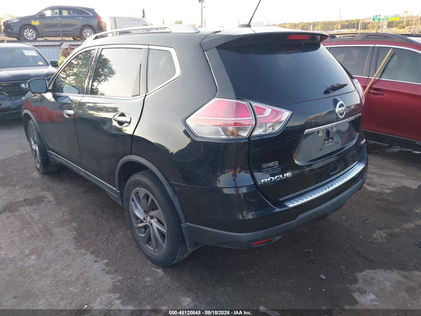 Vin: 5n1at2mv0gc893305, lot: 46620568, nissan rogue sl 20163