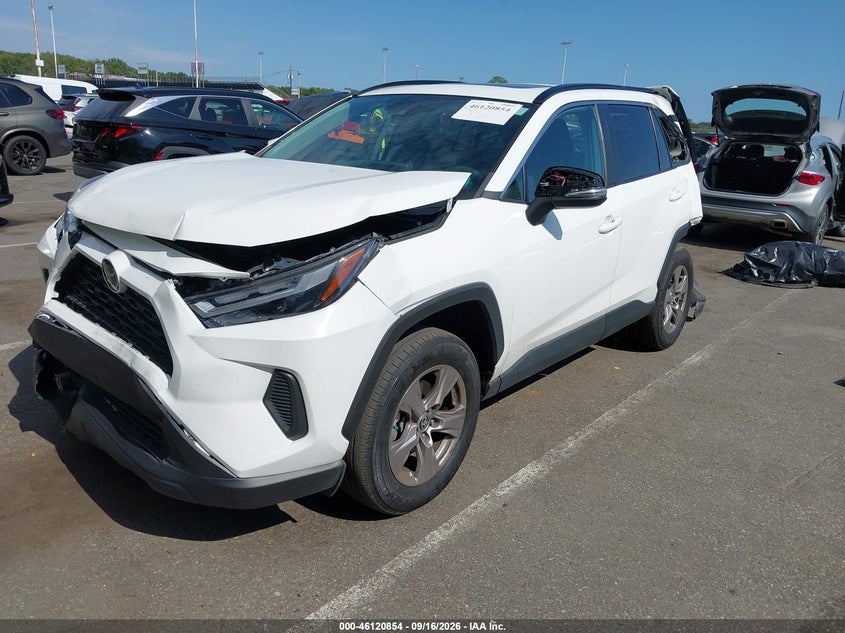 Vin: 2t3p1rfv8pc350793, lot: 46620574, toyota rav4 xle 20232