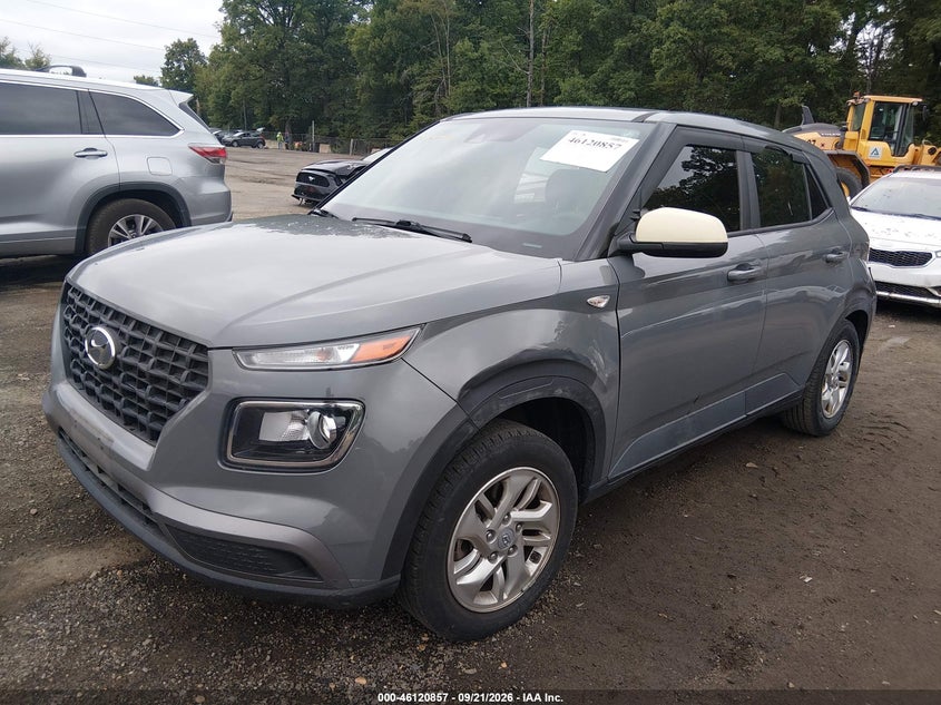 Vin: kmhrb8a36mu092685, lot: 46620578, hyundai venue se 20212
