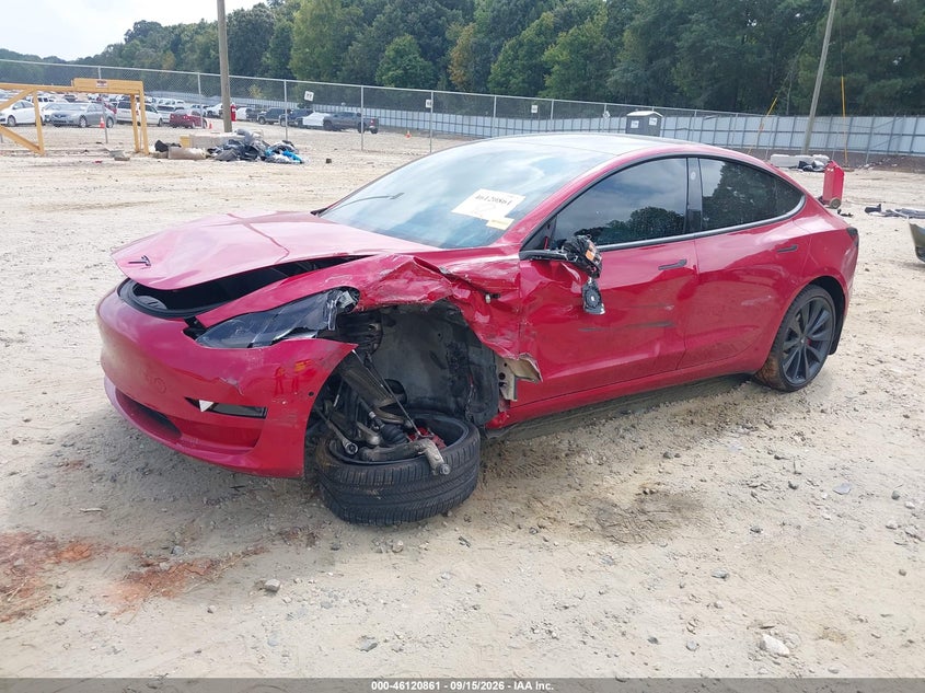 Vin: 5yj3e1ec1lf603441, lot: 46620581, tesla model 3 performance dual motor all-wheel drive 20202