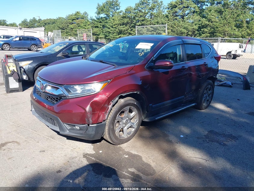 Vin: 2hkrw2h84kh616432, lot: 46620582, honda cr-v ex-l 20192