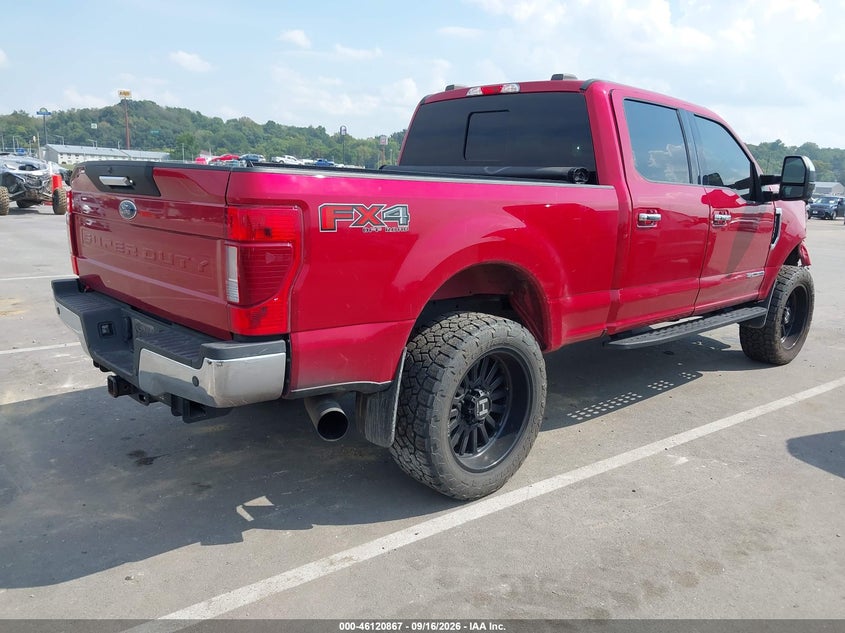 Vin: 1ft7w2bt2mec58576, lot: 46620587, ford f-250 lariat 20214