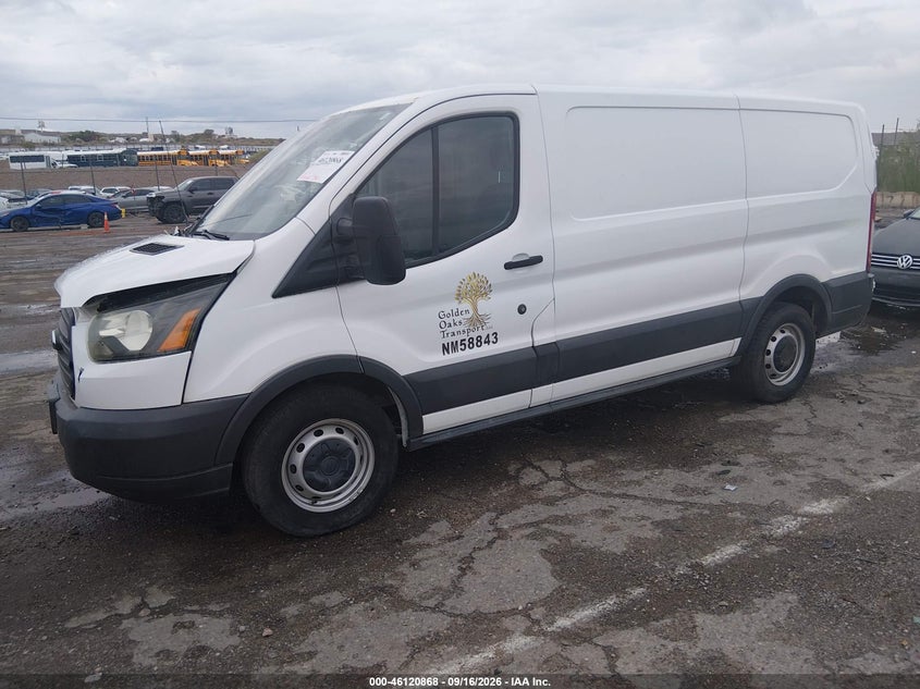 Vin: 1ftye1ym5gka61909, lot: 46620588, ford transit-150 20162