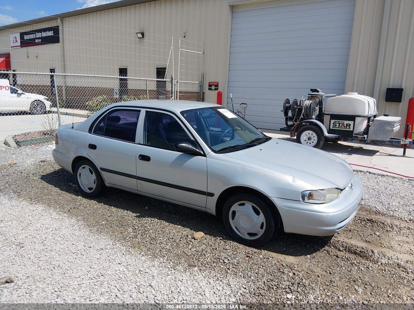 2001 Chevrolet Prizm, Износ, IAAI, VIN 1Y1SK52861Z429736
