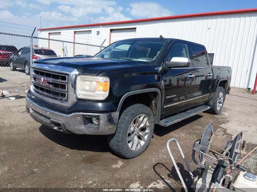 Vin: 3gtu2vec3eg288322, lot: 46620601, gmc sierra 1500 slt 20142