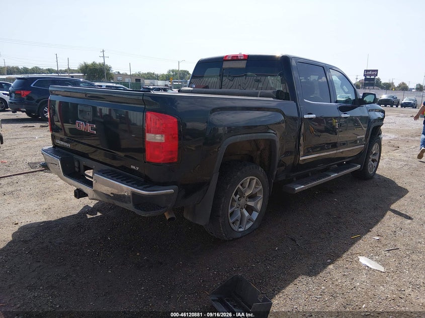 Vin: 3gtu2vec3eg288322, lot: 46620601, gmc sierra 1500 slt 20144