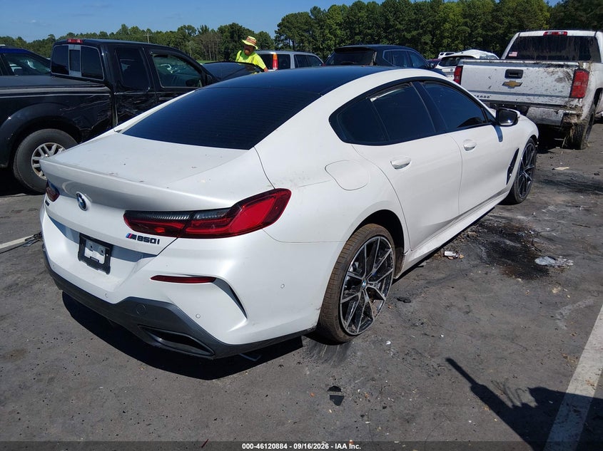 Vin: wbagv8c07mcf78806, lot: 46620604, bmw m850i gtan coupe xdrive 20214