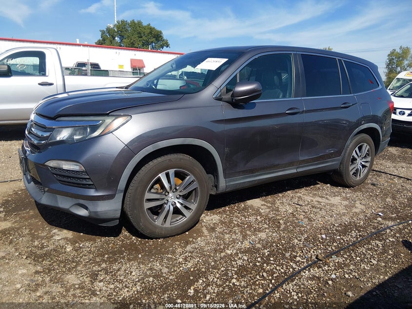 Vin: 5fnyf5h58hb006768, lot: 46620611, honda pilot ex-l 20172